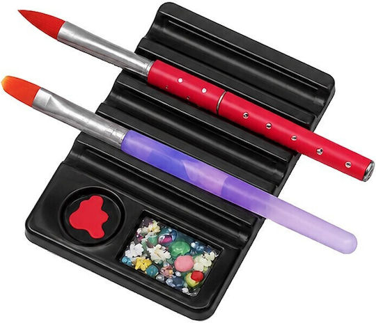 Plastic Palette Organizer Case Black