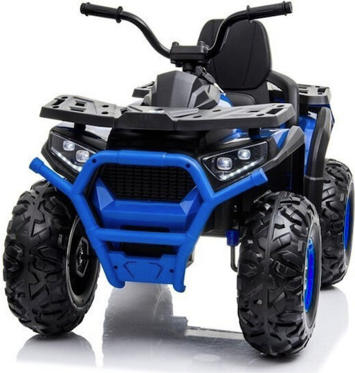 Kids Electric 4 Wheel Motorcycle 12 Volt Blue for Ages 3+