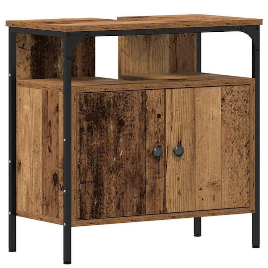 vidaXL Bench Without Sink L60xW30xH60cm Old Wood