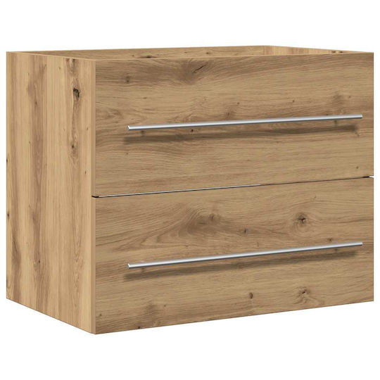 vidaXL Bench Without Sink M60xL38.5xH48cm Artisan Oak