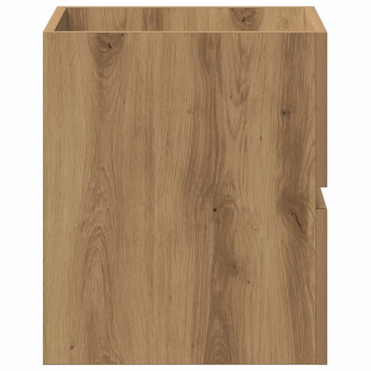 vidaXL Bench Without Sink M41xL38.5xH45cm Artisan Oak
