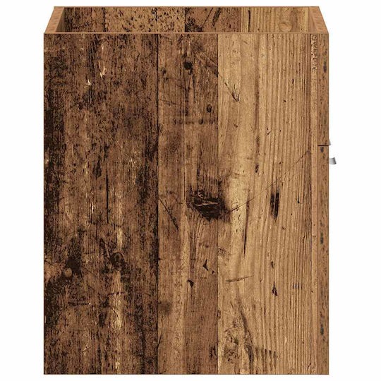 vidaXL Bench Without Sink M60xL38.5xH46cm Old Wood