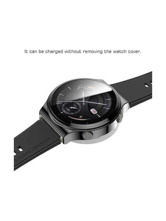 Electroplated Θήκη Σιλικόνης σε Γκρι χρώμα για το Huawei Watch GT 2 Pro