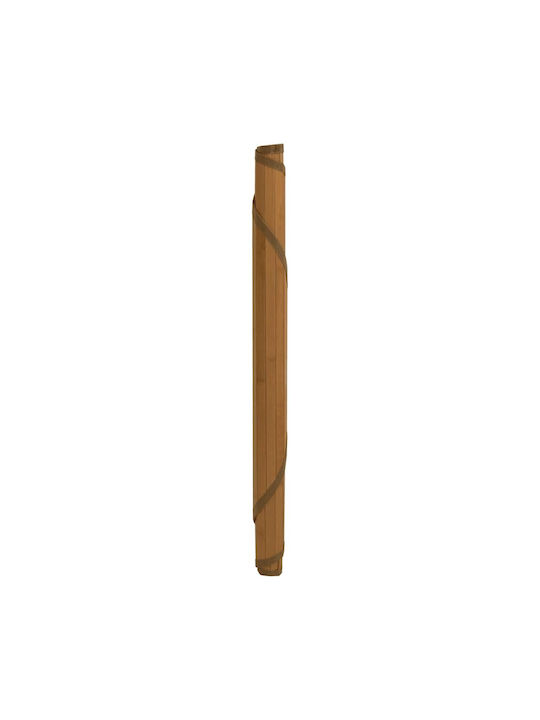 vidaXL Αντιολισθητικό Χαλί Στρογγυλό Καφέ Φ60cm
