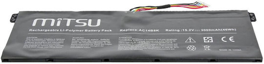 Mitsu Compatible Battery for Acer Aspire BC/DE-E5270 with 3000mAh