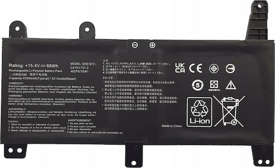 Bateria C41n1731-2 Typ B Do Asus Rog G512 G531 G532 G712 G731 G732