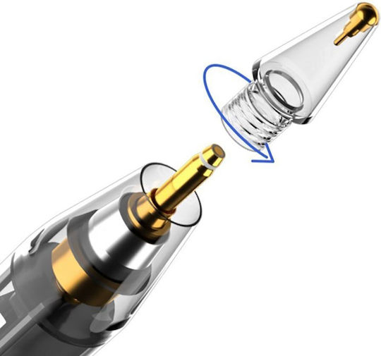 Tech-Protect Stylus Tips 4-Pack for Apple Pencil in Clear Colour