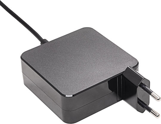 Akyga USB-C Universal Φορτιστής Laptop 65W 20V 3.25A με Αντάπτορα Τροφοδοσίας