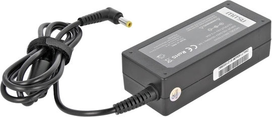 Mitsu Laptop Charger 65W 19V 3.42A for Asus / Lenovo / MSI / Toshiba with Detachable Power Cable
