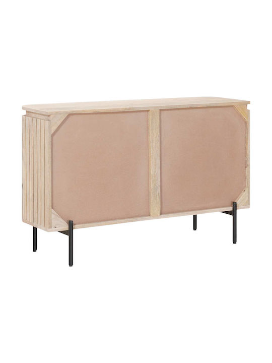 Wooden Sideboard Beige 105x30x65cm