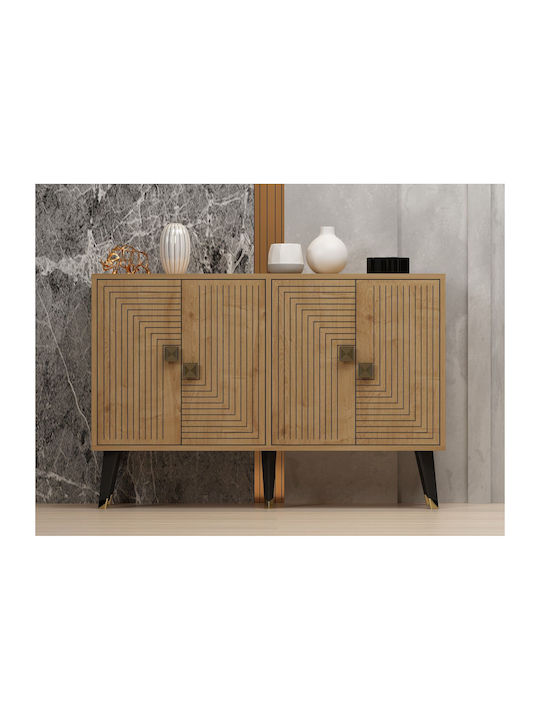 Μπουφές Ξύλινος Ζαφείρι 120x30x80cm