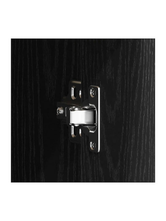 Bufet Din Lemn Stejar Negru 91x28x75cm