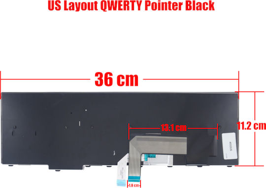 Tastatură Laptop Pentru ThinkPad P50s L540 T540p T550 T560 W540 Cu Cadru În Culoare Neagră W550S