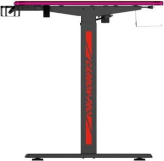 Electric Gaming Office Electric Carbonpro Wooden Carbon-pro with Metal Legs & Adjustable Height 75x45x73cm