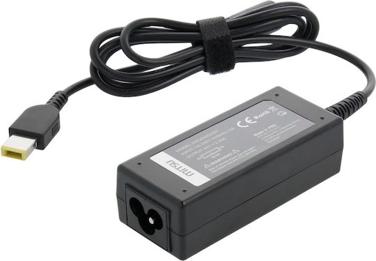 Mitsu Laptop Charger 45W 20V 2.25A for Lenovo with Detachable Power Cable