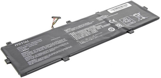 Mitsu BC/AS-UX430 Compatible Battery for Asus with 3400mAh