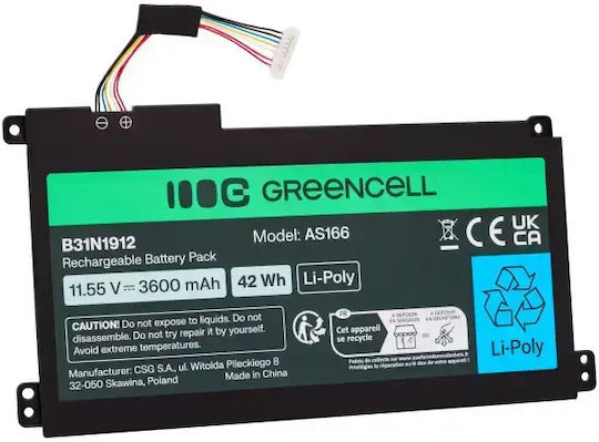Compatible Battery for Asus VivoBook with 3455mAh