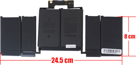 CoreParts Съвместима Батерия за Apple MacBook Pro Apple MacBook Pro 2.3 GHZ Core, 2.7GHz, A1989(EMC 3214) с 5050mAh