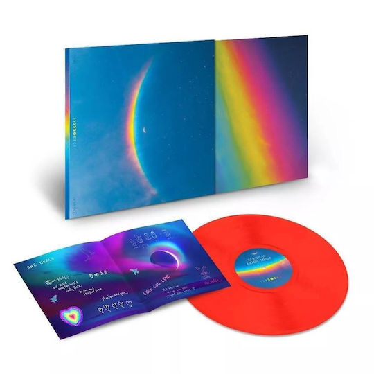 Coldplay Mondmusik Rote Ecorecord LP