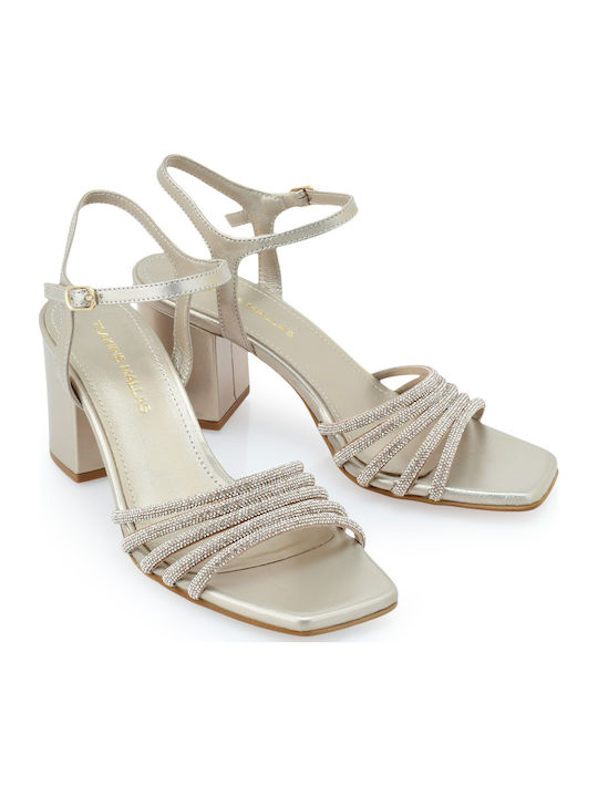 Leather Beige Sandals