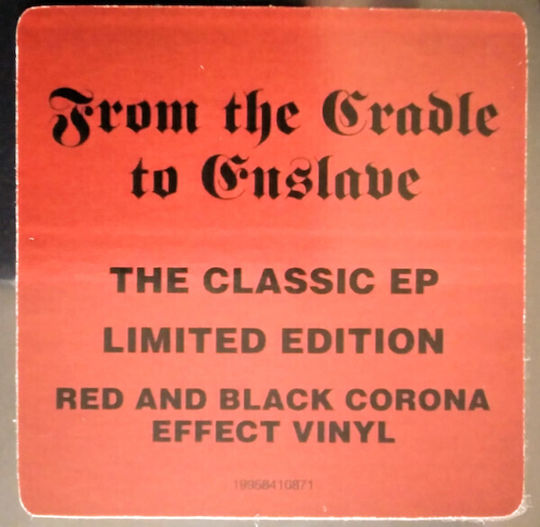Cradle Filth From Cradle To Enslave 1 Vinyl