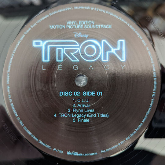 Daft Punk Tron Legacy Vinyl Edition Motion Picture Soundtrack Vinyl