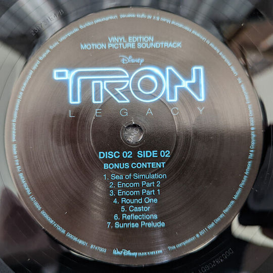 Daft Punk Tron Legacy Vinyl Edition Motion Picture Soundtrack Vinyl