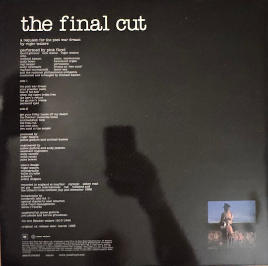 Pink Floyd Final Cut 1 Vinyl