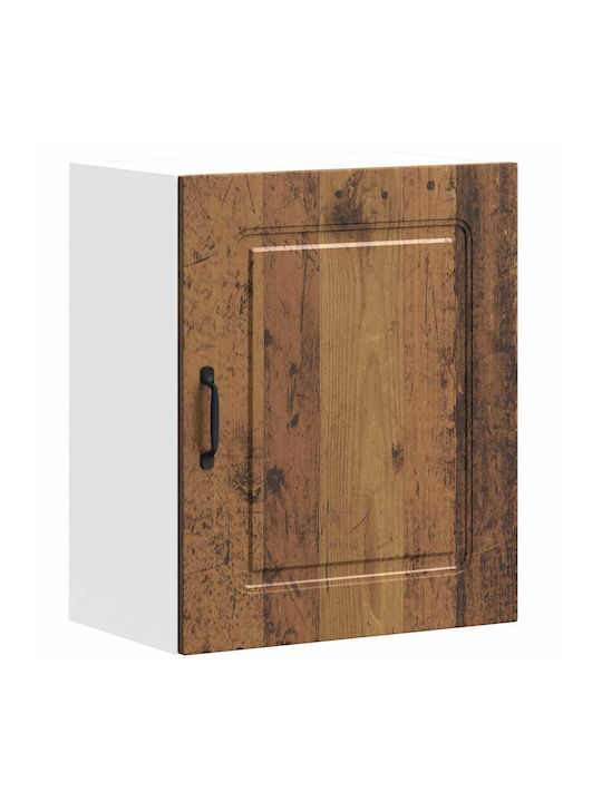 Kalmar Küchenschrank Set Wand- und Bodenmontage Alt Holz 50x31x60cm