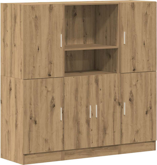 Στήλη Κουζίνας Δρυός 133x41.5x131.5εκ.