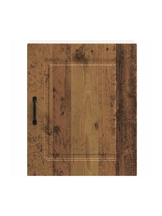 Kalmar Küchenschrank Set Wand- und Bodenmontage Alt Holz 50x31x60cm