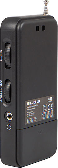 AM RA8 Handheld Radio mit Batterie Schwarz
