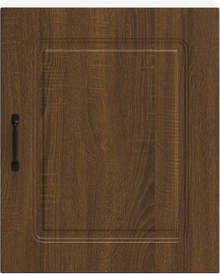 Kalmar Kitchen Cabinet Set Wall And Floor Brown Oak 50x31x60cm