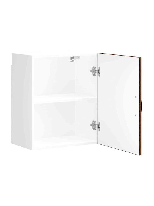 Kalmar Küchenschränke Set Wand- und Standküchenschränke Braun Eiche 50x31x60cm