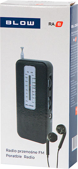 AM RA8 Handheld Radio mit Batterie Schwarz