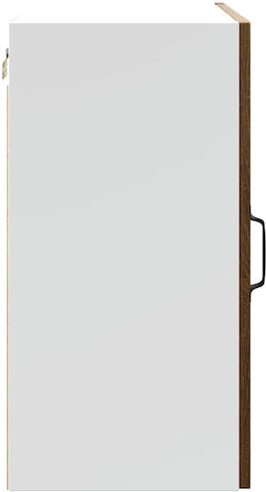 Kalmar Kitchen Cabinet Set Wall And Floor Brown Oak 50x31x60cm