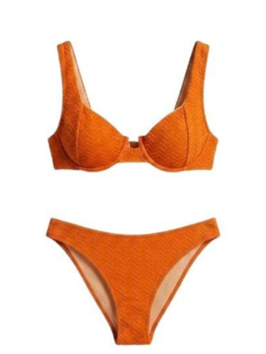 Set Bikini Portocaliu