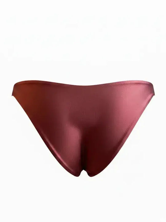 Set Bikini Triangle & Brazil Burgundy MB3225.Bordeaux
