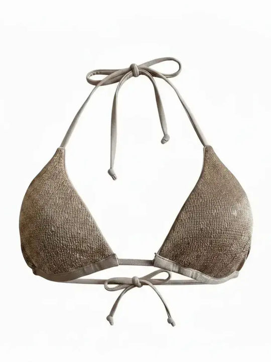 Set Bikini Τριγωνάκι & Brazil Ροζ Gold