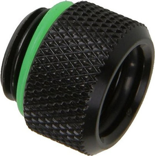 Bitspower Multi-link Adapter Connection Straight G1/4 Inch Male To 12mm Od Hardtube Matte Black