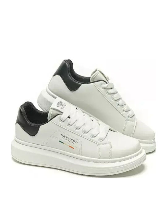 Devergo Sneakers Gold White Devergo Sneakers Gold White
