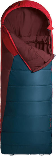 Ferrino Sleeping Bag Μονό Υπνόσακος Yukon Pro Red Black