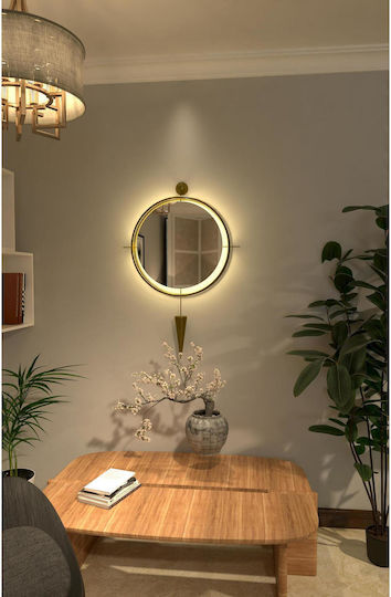 SteweHome Καθρέπτης & LED Φωτισμό Διαμέτρου 50cm SteweHome Καθρέπτης & LED Φωτισμό Διαμέτρου 50cm