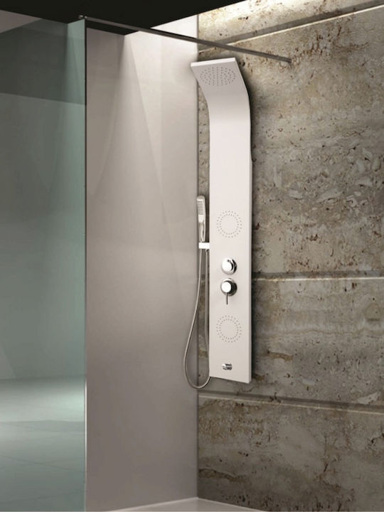 Inter Ceramic Coloană Cu Hidromasaj Albă Inter Ceramic Coloană Cu Hidromasaj Albă