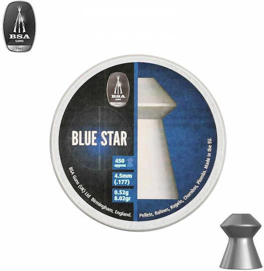 Bsa Blue Star 4,5mm 450 Bucăți