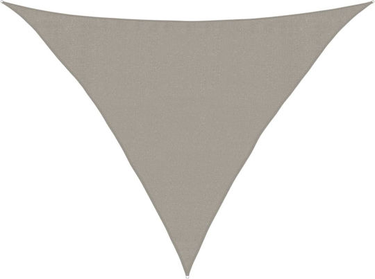 vidaXL Dreieck Sonnensegel Grau 3,5x4,9x4,9m 160g/m²
