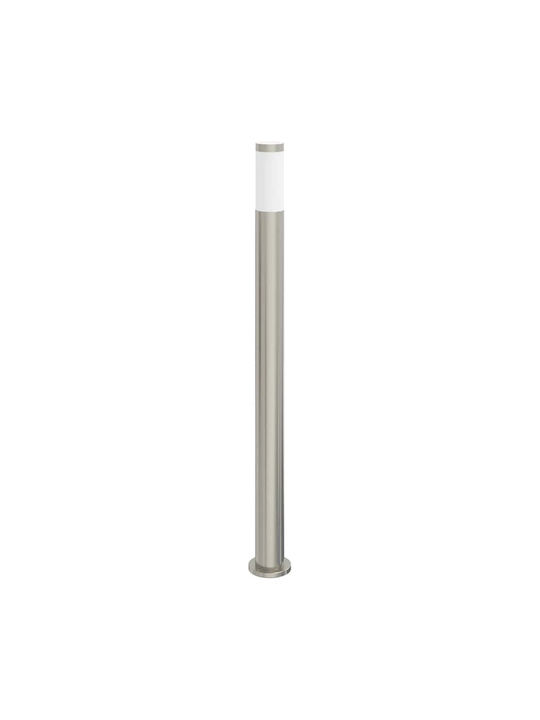 vidaXL Outdoor Small Post Floor Lamp 40W IP44 for E27 Silver