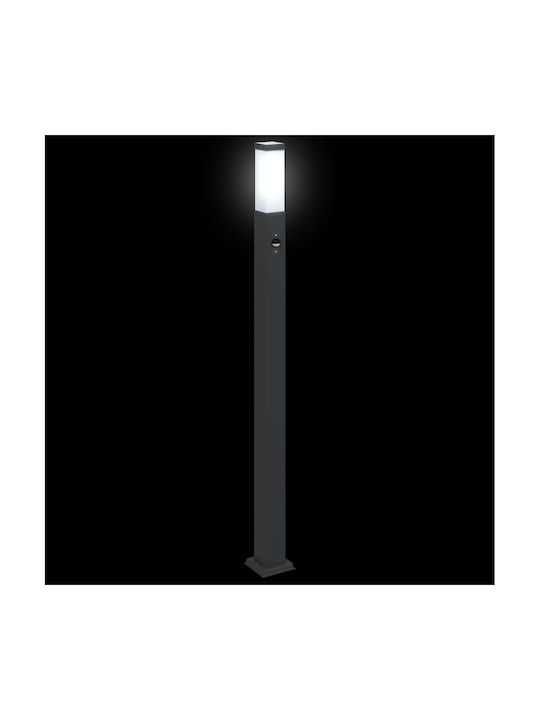vidaXL Außenstehlampe für Außenbereich 40W IP44 für E27 Lampenbirnensockel Schwarz