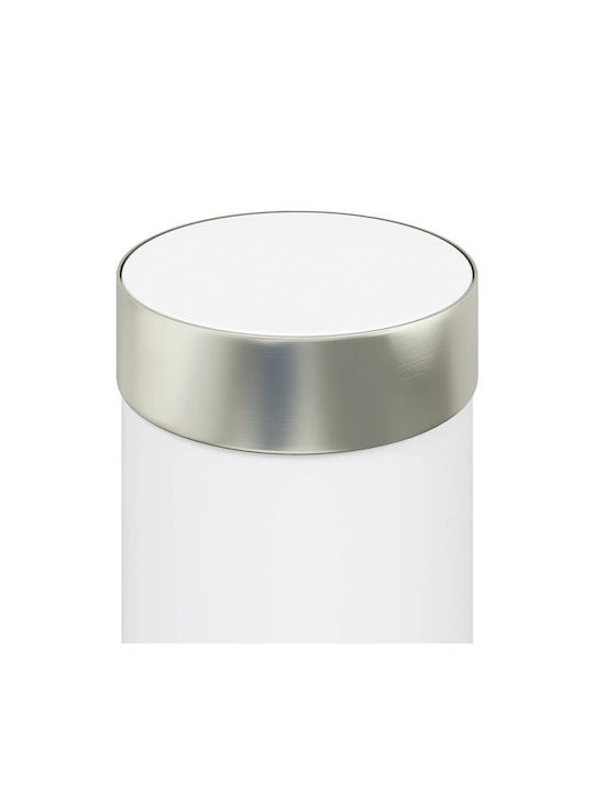 vidaXL Outdoor Small Post Floor Lamp 40W IP44 for E27 Silver