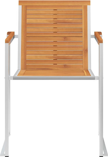 Ess- und Küchenstühle Hölzernes Rot 8Stücke 60x56x85cm